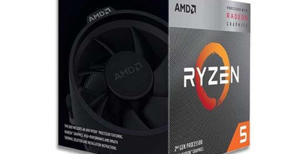 CPU AMD Ryzen5 3400G with Radeon Vega 11 Amazon.com: AMD Ryzen 5 3400G 4-core, 8-Thread Unlocked