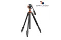 K&F Concept K234A7+FH-03 Professional Video Tripod with Fluid Head