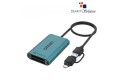 Onten OTN-KSS-P1 2-in-2 USB 3.0 Type-C to CFexpress Type B + XQD Card Reader