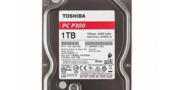 Pc P300 1tb Hard Disk Internal Toshiba Toshiba P300 1TB Internal