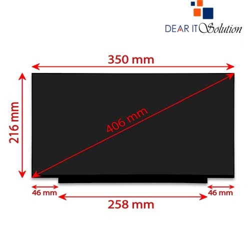 15.6-Inch FHD IPS LCD Screen (LQ156M1JW25) – 300Hz Display