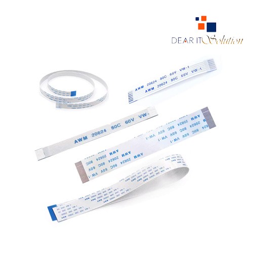 FFC/FPC Flat Cable AWM 20624 80C 60V VW-1 (20Pin–40Pin)