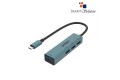 ONTEN OTN-95226 4 in 1 Type-C to RJ45 (100) + USB2.0*3 Hub