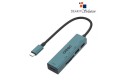 ONTEN OTN-9597 4 in 1 Type-C to USB3.0*3 Hub + SD + TF (0.2m)