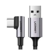 Ugreen US284 Right Angle 90° Type-A 2.0 to Type-C 1M Cable #50942