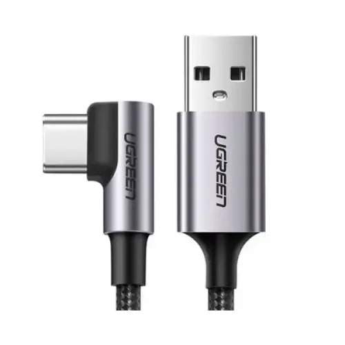 Ugreen US284 Right Angle 90° Type-A 2.0 to Type-C 1M Cable #50942